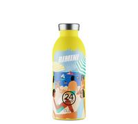 24Bottles Clima - Botella Agua Acero Inoxidable, Botella Termica 500ml 12H Caliente y 24H Frío Ideal como Botella Gimnasio, Niños y Deporte, Cantimplora Termica 100% Hermética, Water Bottle Sostenible