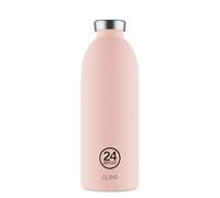24Bottles Clima - Botella Agua Acero Inoxidable, Botella Termica 850ml 12H Caliente y 24H Frío Ideal como Botella Gimnasio, Niños y Deporte, Cantimplora Termica 100% Hermética, Water Bottle Sostenible