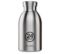 24Bottles Clima - Botella Agua Acero Inoxidable, Botella Termica 330ml 12H Caliente y 24H Frío Ideal como Botella Gimnasio, Niños y Deporte, Cantimplora Termica 100% Hermética, Water Bottle Sostenible