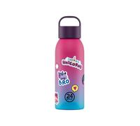 24Bottles Kids Botella de agua fucsia