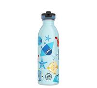 24Bottles Kids Bottle - Botella Agua Acero Inoxidable Niños Niñas 500ml, Botella Agua Niños para Colegio y Deporte 100% Hermética, Botella de Agua Niños Personalizada Ultraligera, Cantimplora Infantil