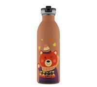 24Bottles Kids Bottle - Botella Agua Acero Inoxidable Niños Niñas 500ml, Botella Agua Niños para Colegio y Deporte 100% Hermética, Botella de Agua Niños Personalizada Ultraligera, Cantimplora Infantil