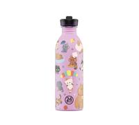24Bottles Kids Urban Botella de agua rosa