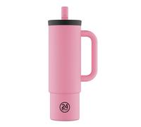 24Bottles Straw Taza para beber 800 ml fucsia