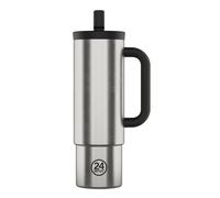 24Bottles Straw Taza para beber 800 ml plateado
