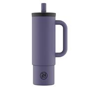 24Bottles Straw Taza para beber 800 ml púrpura