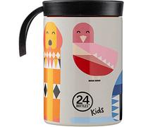 24Bottles Travel Tumbler - Botella Agua Acero Inoxidable 350 ml, Botella Termica 6H Caliente 12H Frío para Viaje y Oficina, Vaso Termo Cafe para Llevar 100% Hermético, Cantimplora Termica Best Friends