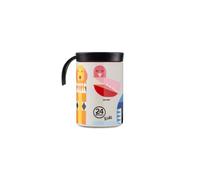 24Bottles Travel Tumbler - Botella Agua Acero Inoxidable 350 ml, Botella Termica 6H Caliente 12H Frío para Viaje y Oficina, Vaso Termo Cafe para Llevar 100% Hermético, Cantimplora Termica Best Friends