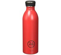 24 Bottles Urban Bottle-Botella Agua Acero Inoxidable 1000 ml, Botella de Agua para Gimnasio y Deporte 100% Hermética Segura sin BPA, Cantimplora Ultraligera, Botella de Agua Deportiva Hot Red