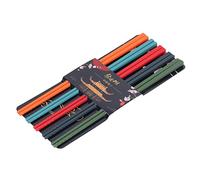 24cm 5 Color Chopsticks Set,Silicone Stainless Steel Chopsticks Reusable Anti Slip Kitchen Tableware