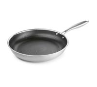 24cm Acero Inox. Sartén Estructura Panel Sartén Parrilla Gas Eletro Inducción