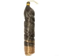24in para french Curly Crochet Hair High para temp Fiber 24in(CH01&T27) | High-temp fiber, loose wave pattern, stylish para trendy look, 24-inch length, heat styling safe