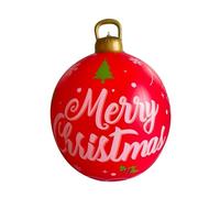 24Inch Christmas Inflatables Balls, Outdoor Indoor PVC Inflatable Christmas Decorations for Yard Lawn Porch Pool Party Holiday Decor Decoración de Temporada
