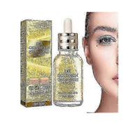 24K Gold Collagen Ampoule Lifting Serum, 24k Pure Gold Foil Essence Serum,Collagen Face Serum Anti-aging Essence,Anti-Wrinkle Skin Repair Moisture Fir