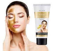 24K Gold Peel Off Mascarillas Facial, Gold Peel Off Mascarilla Facial, Hidratante y Reafirmante, Exfoliante,Reduce Los Poros, Ilumina El Tono De La Piel, Mejora La Sequedad De La Skin 60g