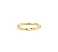 24Kae - Anillo con banda retorcida - 124138 | Mujer | en oro