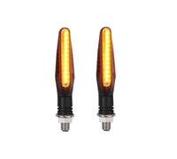 24Led Motorcycle LED Turn Signal Lights White Red Amber Flowing Indicators Front Rear Light Flasher Blinker For Honda For Yamaha,conducción Segura