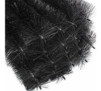24m Cepillo protector para canalones 120 cm Ø 10,5 cm protector de hojas 20 piezas