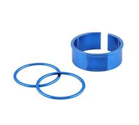 24mm a 22mm Bicicleta Pedalier Reductor Anillo Adaptador Manga Aleación de aluminio para SRAM Bielas Montaje en eje central (azul)
