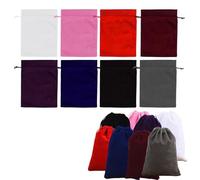 24PCS Bolsas de Algodón 10x12cm, 7x9cm, 7x5cm, Saco de Caramelos y Regalo, Mini Bolsas de Dinero para Bodas, Fiestas de Cumpleaños y Navidad