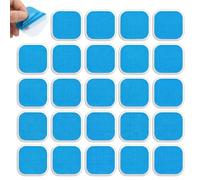 24pcs Pads De Gel Conductivos Compatibles Con Beurer EM 59 - Juego De Recambio Autoadhesivo Para EMS, Reutilizables, Grosor 2 Mm, Hidrogel De Alta Calidad Para Estimulación Muscular
