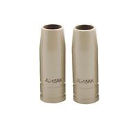 24Pcs/Set Coating Protection Nozzle MIG Torch Gas Nozzle Tip Holder for 15AK MIG MAG Welding Torch 1mm