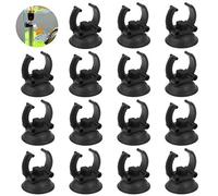 24Pcs Ventosas para Acuarios, 24mm Clip Calentador Ventosa, Acuario Clip Ventosa para Lámpara Germicida Varilla Calefactora