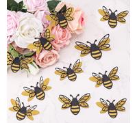 24uds Pegatinas Abejas 3D, 2 Tamaños Adornos Abejas Pegatinas 3D Abejas Miel Decoración Pared Fiestas Abejas Manualidades Abejas Miel Pegatinas Pared Abejas Miel Decoraciones Hogar Fiestas