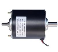 24V 12000rpm JT0 eje cónico de alta rotación alambre de cobre puro Motor de cama de deriva de peces de alta potencia(Motor and bracket)