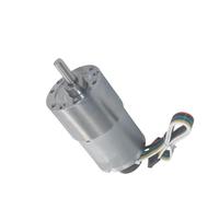 24V 12V DC Gear Micro Motor with Hall Encoder JGB37-3530B Motor 37MM Adjustable Speed CW CCW Electric Engine(Motor and Bracket,12V6RPM)