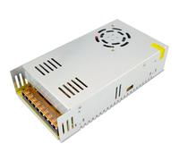 24V 15A Fuente de Alimentación Transformador Interruptor AC 110V / 220V a DC 24V 15A 360W Regulada Universal Transformador de Potencia para Tiras de LED, Industrial