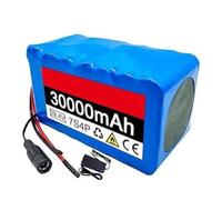 24V 30000Mah Batería De Ion Litio para Eléctrica Scooter 7S4P Batería E-Bike Apta para Bicicletas Eléctricas Y Sillas De Ruedas XT60+SM