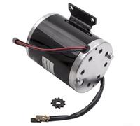 24V 500W DC cepillado motor ZY1020 silencioso gusano engranaje accionamiento para bicicleta eléctrica Scooter Go-Kart Hobby proyectos