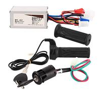24V 500W Kit de Controlador de Scooter eléctrico, Controlador de Velocidad con Mango del Controlador del Acelerador