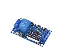 24V DC 12V Dual MOS LED Digital retardo de tiempo relé disparador ciclo temporizador interruptor placa circuito módulo Control sincronización DIY