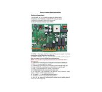 24V PCB Board for Automatic Double Arms Swing Gate Opener Control Board Panel Control Center System