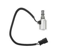 24V Swing Solenoid Valve Alloy Steel 20Y 60 22121 Excavator Solenoid Valve for KOMATSU PC200 6 6D95