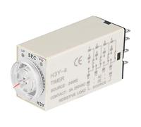 24VDC H3Y-4 Interruptor de control del temporizador de plástico, 14-Pin Pointer Control Delay Time Relay, Relé de retardo del temporizador(60S)
