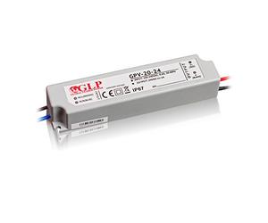 24W 24Vdc LED Power Supply, GPV-20-24, IP67, 5 years warranty, TÜV certificate