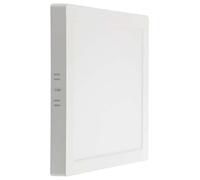 24W Backlit Montaje Superficie Cuadrado Panel 3000K 2500Lm No Regulable