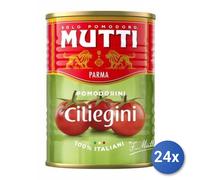 24x Multipack Mutti Tomates Cherry Gr 400 Lata