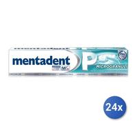 24x Paquete Mentadent Pasta De Dientes Micro Gránulos 75 Ml