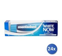 24x Paquete Mentadent Pasta De Dientes White-Now Ml 75 Original