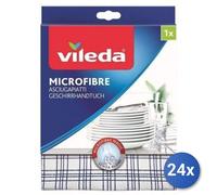 24x Paquete Vileda Paño De Microfibra Para Secar Platos