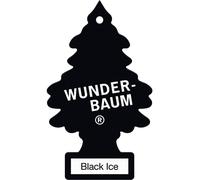 24x Wunderbaum Black Ice Ambientador Coche Aroma Espacio Frasco Interior Camper