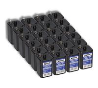 24x XCell 4R25 Batería De Bloque SET - 6 Voltios 9500 mAH