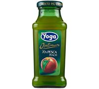 24x Yoga Optimum Bar Peach Fruit Juice Drink Beverage 200 ml