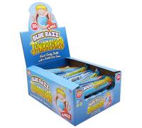 24x Zed Candy Azul Razz Jawbreaker 6 Bolas Packs Novedad Bubblegum Dulces