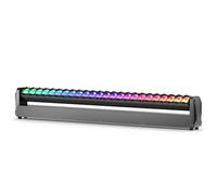 24x12W RGBW LED Moving Head Wash Bar, 2° Beam Strobe Light and Dimmer d-mx512 Sound Activated for Stage Weddings DJ Parties and Clubs