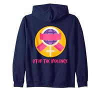 25/11 Día Internacional Eliminación Violencia contra la Mujer Sudadera con Capucha